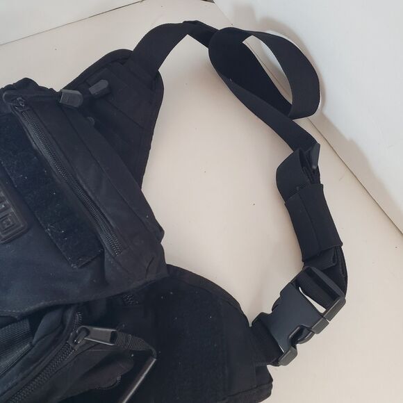 5.11 Tactical Push Pack Gear Shoulder Bag Black Flat Dark earth Cross Body Sling - Picture 7 of 7